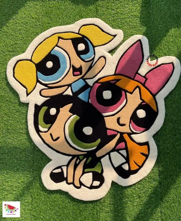 ​🩵 Tapete Recortado As Meninas Superpoderosas