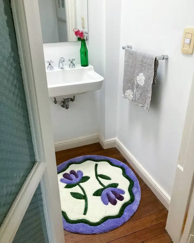 ​💜 Tapete Decorativo Violet Garden